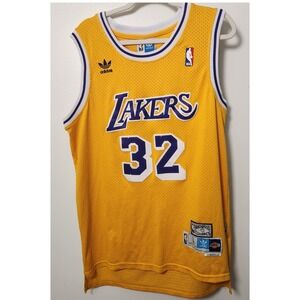 Adidas NBA Magic Johnson #32 Los Angeles LA Lakers Jersey Men's Large Basketball